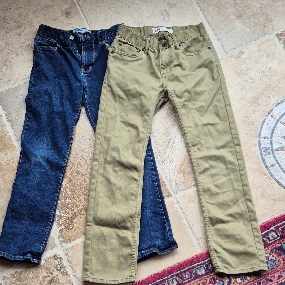 Two Pair Of Youth Jeans Size 12 And A Size 14 That Fits Like 12